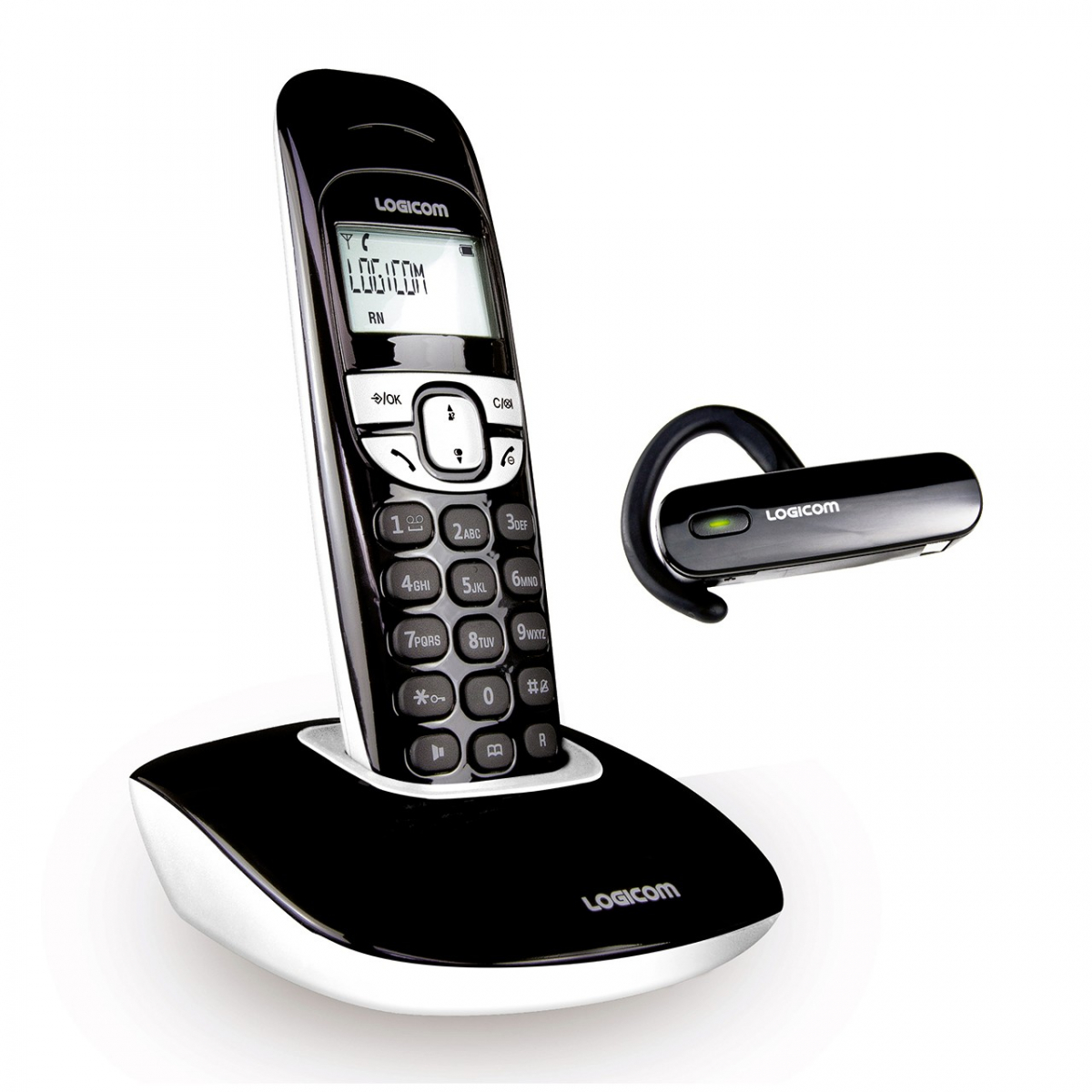 Téléphone Dect Main Libre + Oreillette Dect - Soly 250 Duo - Produits  Téléphonie résidentielle - LOGICOM