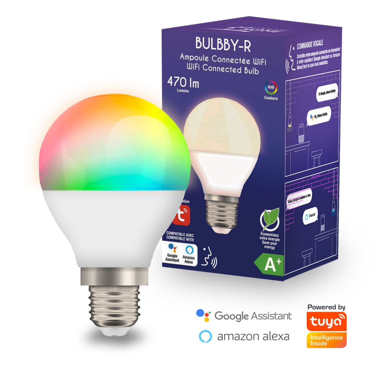 Logicom Home  Ampoule connectée intelligente Bulbby