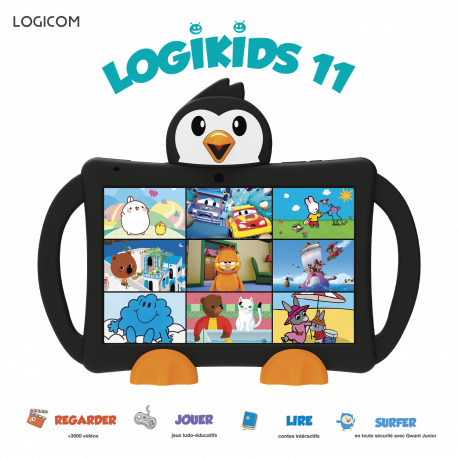 Logicom  Tablette avec contenu pour enfants Logikids 11